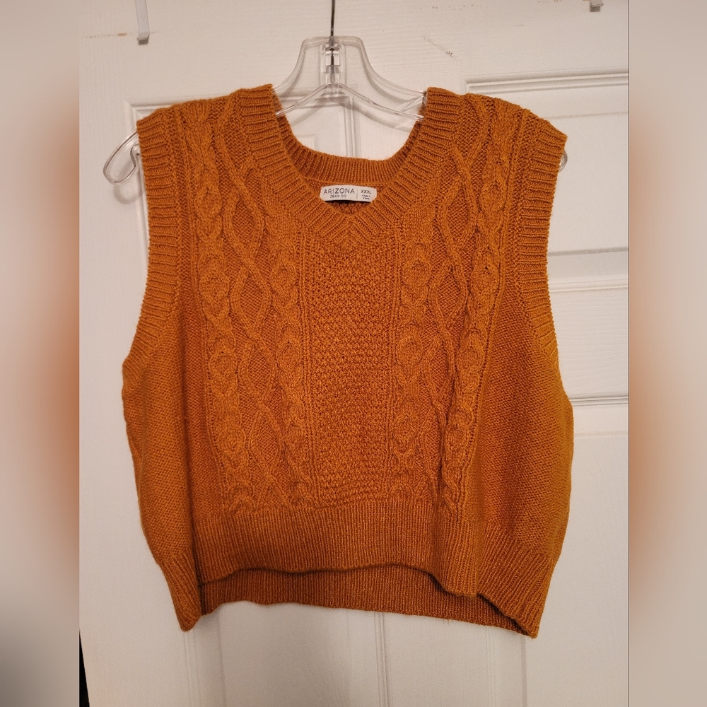 PLUS SIZE Arizona Jean Co. Mid drift sweater vest